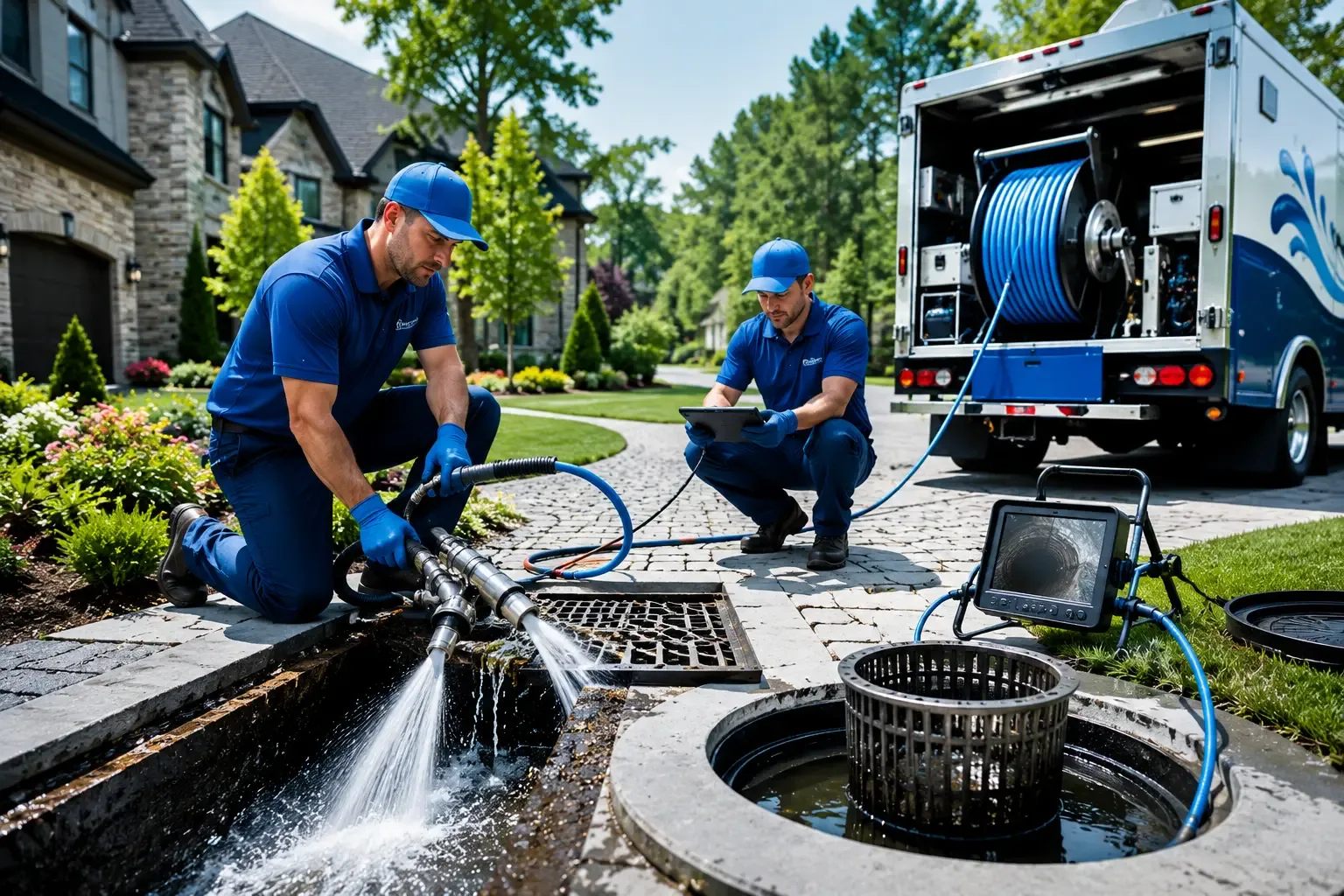 Local outdoor drain cleaning professionals in Cutler, OH